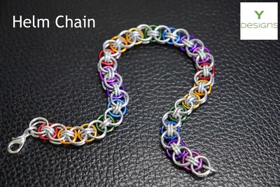 Helm Chain Rainbow Bracelet - image1